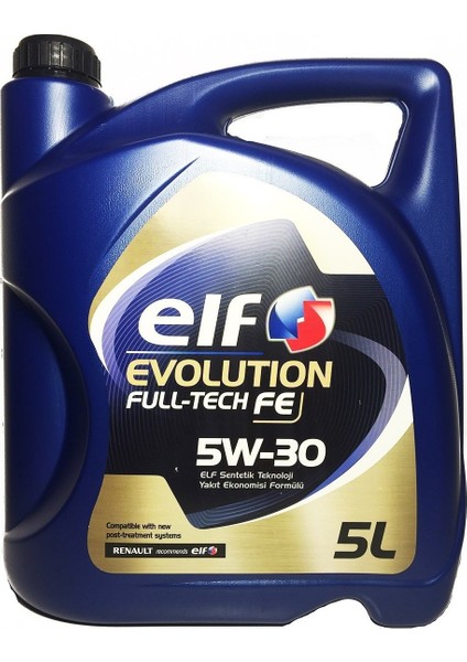 Fulltech Fe 5W-30 5 Lt Motor Yağı (2024ÜRETİM)
