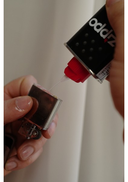 Hakiki Deri Kılıflı Zippo Benzinli Çakmak ,tamamen El Işi Üretim Kiremit Renkli indirimleri
