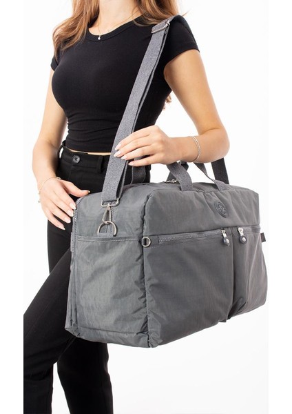 Seyehat Spor Çantası Kabin Boy Valiz 45*35 cm Omuz ve Çapraz Askılı Hafif Klinkır Çanta Su Itici fiyatları