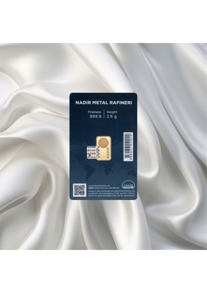 2.5 gr 24 Ayar 999.9 Nadir Gram Altın fiyatları