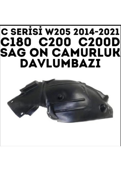 Mercedes W205 Çamurluk Davlumbazı Sağ Ön A2056903401