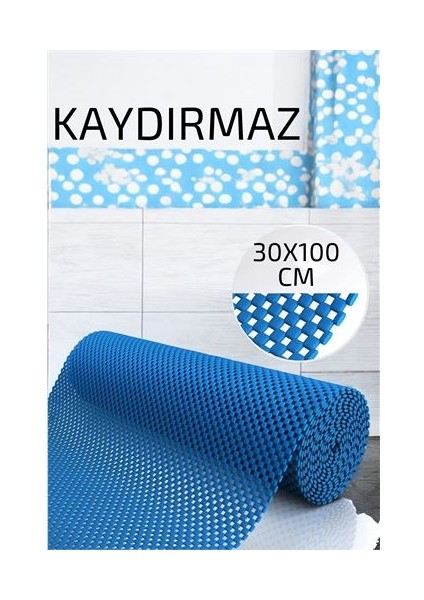 Modacar Kaydırmaz Rulo Mat Halı Çekmece Sofra Dolap Kaydırmazı 30 x 100 cm