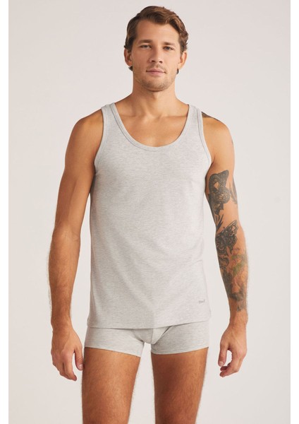 Iç Giyim Kom Scott Askılı 2 Li Basic Erkek Atlet