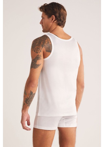 Iç Giyim 3 Adet K.o.m Elite Pamuk Merserize Askılı Erkek Atlet modelleri