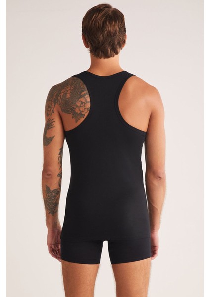 Iç Giyim 4 Adet K.o.m Aytron Halter Basic Erkek Atlet modelleri