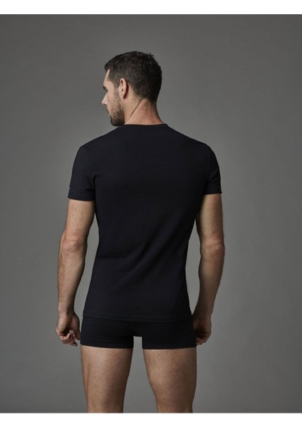 Sıfır Yaka T-Shırt 2'li Paket modelleri