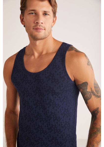 Iç Giyim 2'li Kom Primo Jakar Desenli Erkek Atlet fiyatları