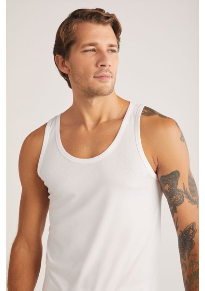 Iç Giyim Kom Scott Askılı 2 Li Basic Erkek Atlet modelleri