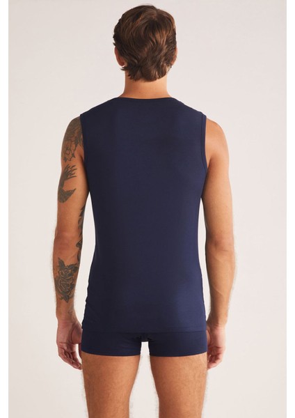 Iç Giyim 3 Adet K.o.m Fabio Bisiklet Yaka Mikro Modal Atlet modelleri