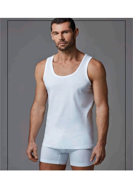 Iç Giyim Pamuk Atlet 2'li Paket Büyük Bedenli