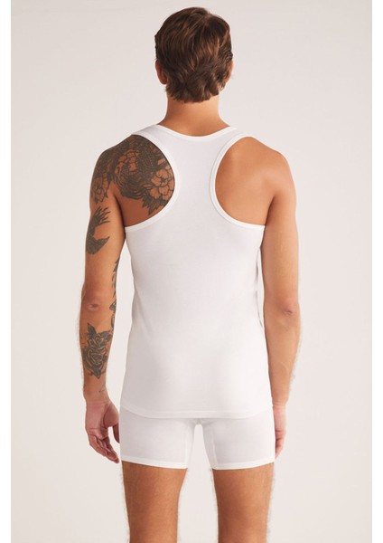 Iç Giyim 4 Adet K.o.m Aytron Halter Basic Erkek Atlet modelleri