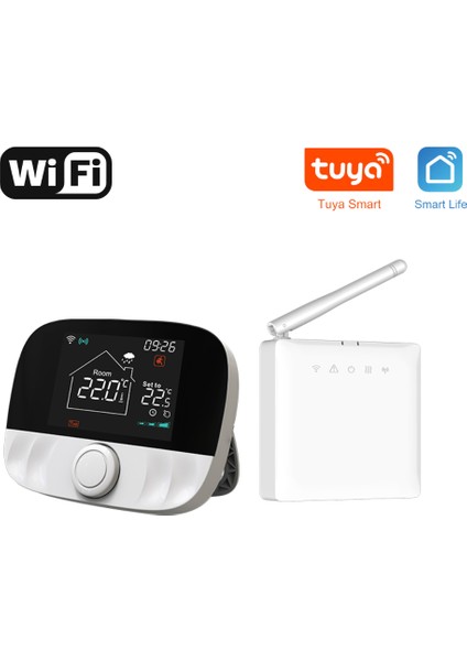 Wifi Kablosuz Akıllı Oda Termostatı T9W ( Tuya - Smart Life Uyumlu)