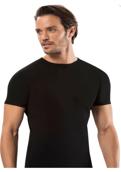 Iç Giyim Erdem Pamuk Ribana Kapalı Yaka T-Shirt (3 Adet)