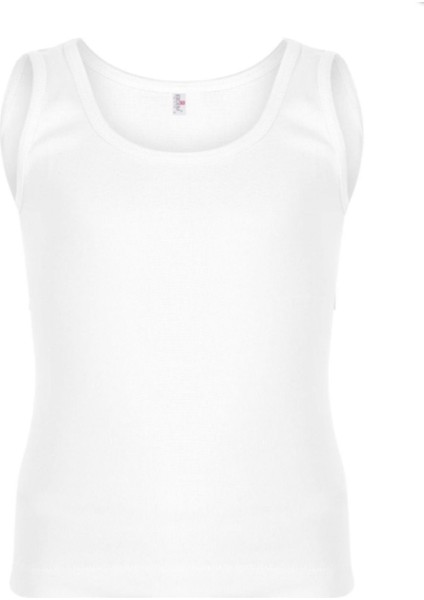 Iç Giyim Erdem %100 Pamuk Çocuk Ribana Atlet (3 Adet)