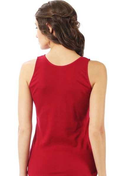 Kadın Pamuklu Ribana Dantelli Güpürlü Manolya Atlet modelleri