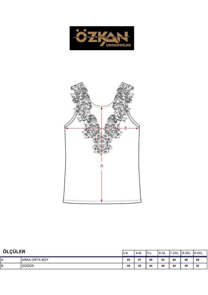 Kadın Pamuklu Ribana Dantelli Güpürlü Manolya Atlet indirimleri