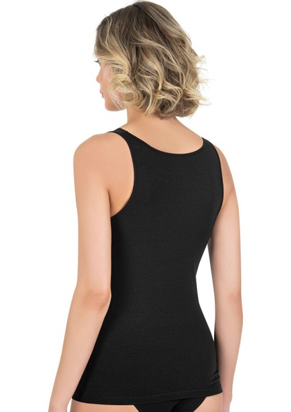 Kadın Pamuklu Modal Ön Kısmı Dantel Detaylı Kalın Askılı Atlet fiyatları