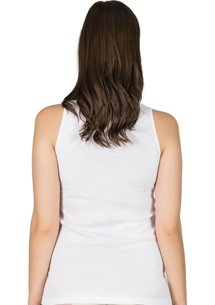 Kadın Pamuklu Ribana Dantelli Güpürlü Manolya Atlet fiyatları