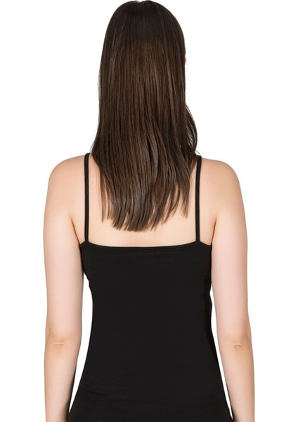 Kadın Pamuklu Modal Esnek Rahat Havuz Yaka Biyeli Ip Askılı Atlet fiyatları