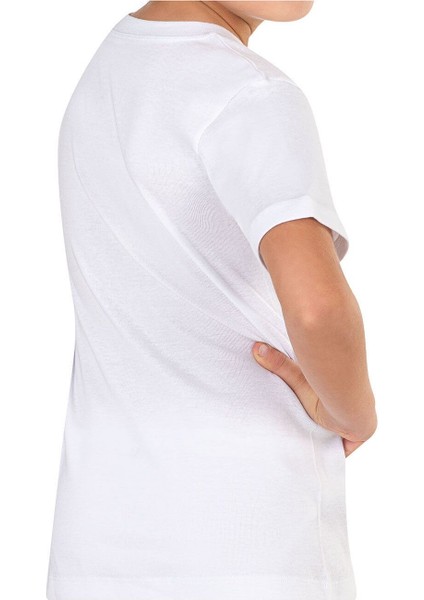 6'li Paket Erkek Çocuk %100 Pamuklu Ribana Esnek Rahat Yarım Kol Kapalı Yaka Fanila T-Shirt indirimleri