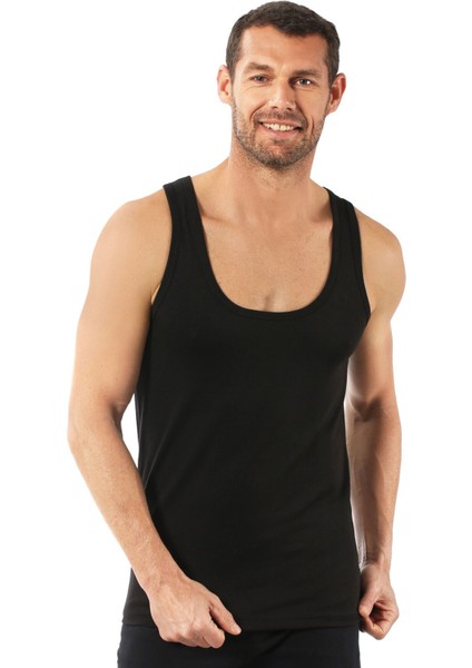 Pamuk Kumaş 3'lü Eko Paket Büyük Bedenli Atlet