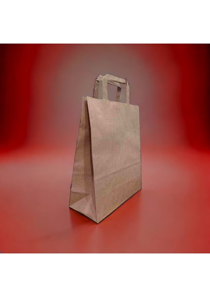 Kraft Kağıt Çanta Içten Saplı 22X28X10 cm 200 Adetli fiyatları