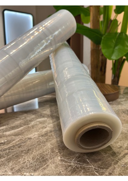 17 Micron 50 cm 300 Metre 2500 gr Palet Streç 3 Adet