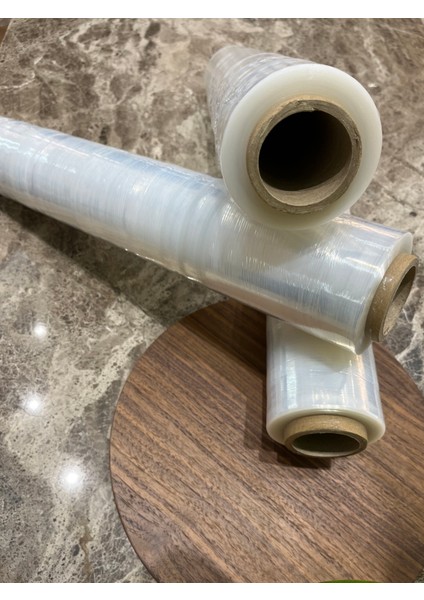 17 Micron 50 cm 300 Metre 2500 gr Palet Streç 3 Adet