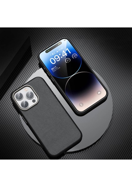 Apple iPhone 15 Pro Max Magsafe Sarj Özellikli Kamera Korumalı Darbeye Dayanıklı Twop Kapak Kılıf