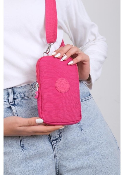 Klinkır Kumaş Mini Çapraz Askılı Kadın Cep Telefonu Çantası Mini Cüzdan Çanta 20*10 cm Su Itici fiyatları