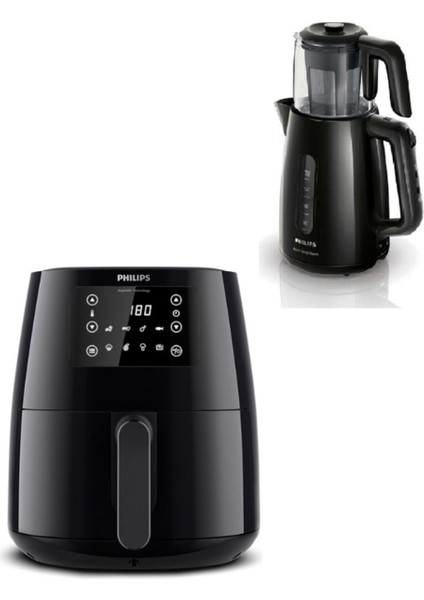 Airfryer Large, Rapid Air Teknolojisi 4,1l Philips Çaycı Hediyeli