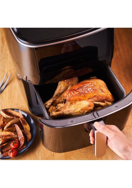 6,5lt Xxl Kapasite 3'ü 1 Arada Çözüm Hava ile Kızartma, Izgara ve Buharda Pişirme Airfryer fiyatları