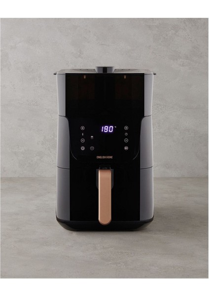 Aıf 2030 Xl Sıcak Tutma Hazneli Air Fryer 1500W Siyah-Bakır