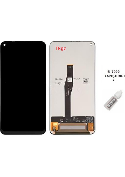 Huawei Nova 5t Uyumlu LCD Ekran Dokunmatik Servis Orijinali + B-7000