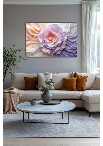 Lila Düşler Kanvas Duvar Tablosu Dekoratif Şık Salon Oturma Odası Antre Dekor Büyük fırsatları