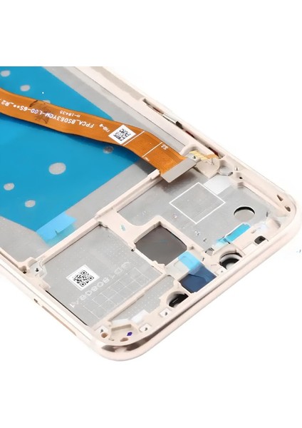 Huawei Mate 20 Lite Uyumlu LCD Ekran Dokunmatik Servis Orijinali Çıtalı Gold