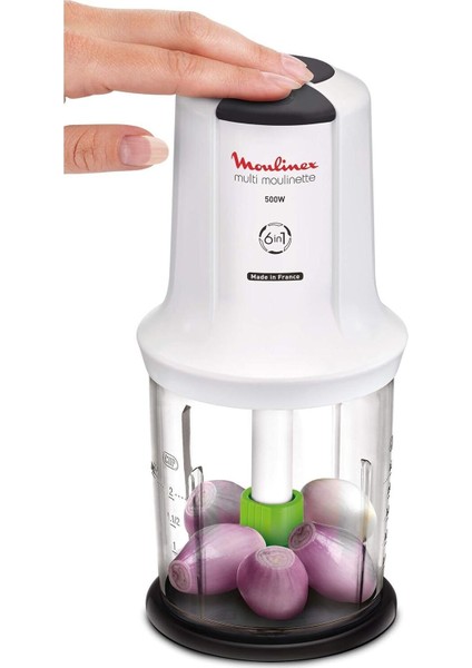 6'sı 1 Arada Blender - 500 Watt Motor, 0,5 Litre Kapasite, Plastik Gövde, 2 Vitesli