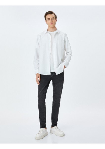Mıcheal Skinny Erkek Jean Pantolon 5SAM40054ID Antrasit modelleri