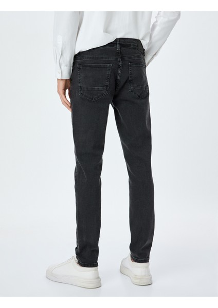 Mıcheal Skinny Erkek Jean Pantolon 5SAM40054ID Antrasit fırsatları