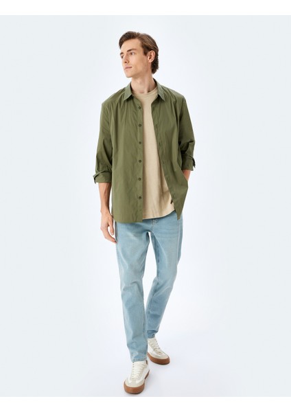 Mıcheal Skinny Erkek Jean Pantolon 5SAM40045ID Açık Indigo modelleri