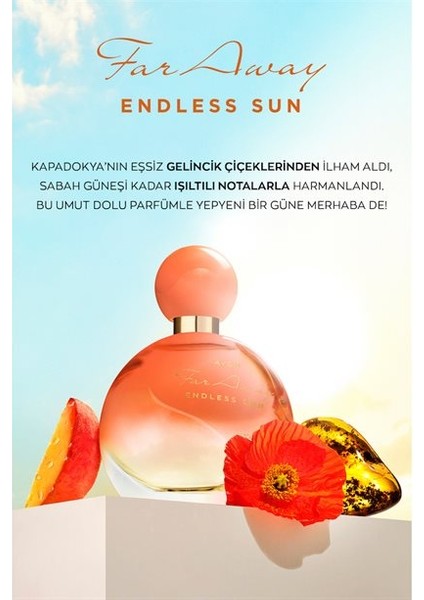 Far Away Endless Sun Kadın Parfüm Edp 50 ml fiyatları