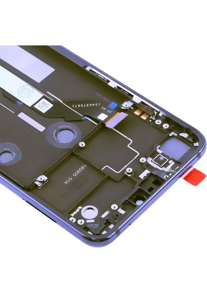 Xiaomi Mi 8 Lite Uyumlu LCD Ekran Dokunmatik Servis Orijinali Çıtalı Mavi