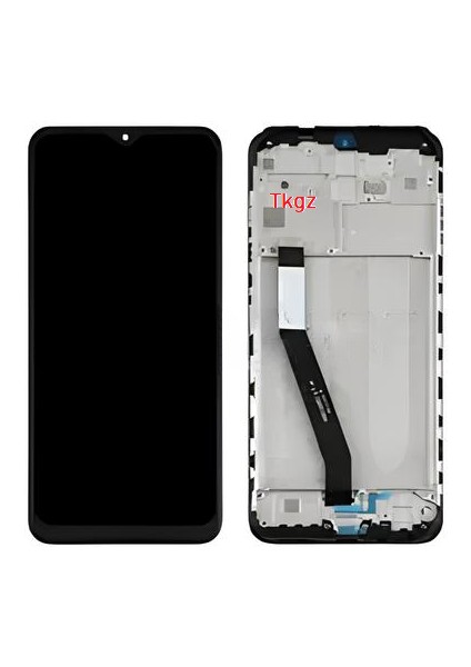 Xiaomi Redmi 9 Uyumlu LCD Ekran Dokunmatik Servis Orijinali Çıtalı