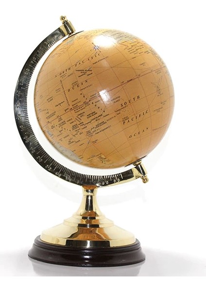 Pirinç Dünya Küre 3381