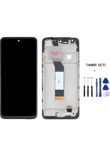 Xiaomi Redmi Note 11SE -5g- Uyumlu LCD Ekran Dokunmatik Servis Orijinali Çıtalı + Tamir Seti