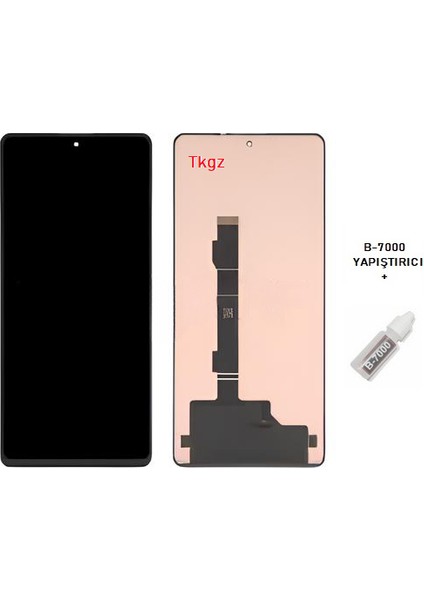Xiaomi Redmi Note 12 Pro -5g- Uyumlu LCD Ekran Dokunmatik Servis Orijinali + B-7000