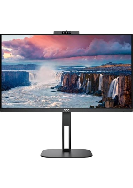 23.8 Aoc 24V5CW/BK IPS 1ms 75MHZ 1xhdmı 1xdp USB Type-C Fhd 1920X1080 Hoparlör Webcam Freesync Pıvot Vesa Siyah