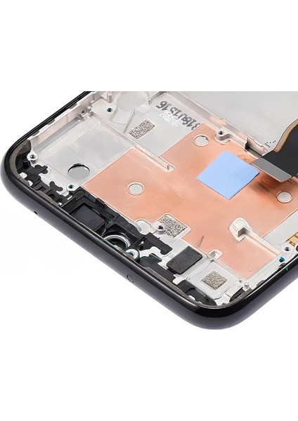 Xiaomi Redmi Note 8 Uyumlu LCD Ekran Dokunmatik Servis Orijinali Çıtalı Siyah + Tamir Seti