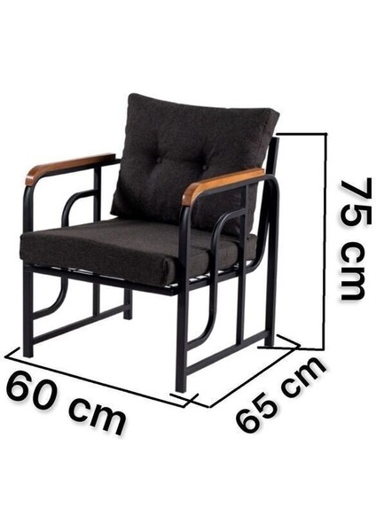 Serdem 3-1-1-Masa Bahçe Balkon Mobilyası Gri modelleri