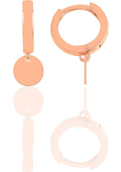 Gümüş Pul Küpe SGTL10367